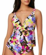 MSRP $54 Bar III Womens Paradise Garden Tankini Top ONLY Size Small - €6,42 EUR