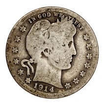 1914-S Silver Barber Quarts 25C (Good, G Condition) Complete Wheels-
sho... - $111.09