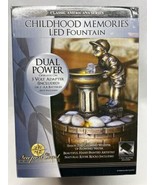 NEW Classic Americana Series Bronze Childhood Memories 8&quot; LED Relaxing F... - $12.85 CAD
