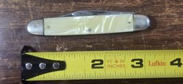 Vintage 2 Blade Jack Folding Pocket Knife Kutmaster Usa Utica N.y. - $24.75