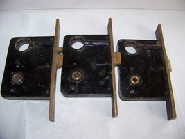 3 Antique Corbin entry exterior door mortise locks 01839 LH/RH set plus ... - $275.00