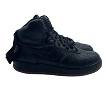 Nike Air Force 1 High 07 Black Shoes Gum Brown Mens Size 10 - £73.05 GBP