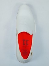 Men Tayno Dressy Casual Soft Leather Comfortable Slip on Loafer #ALPHA L White image 15