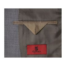 Men Renoir Suit Separate Super 140 Wool Two Button Classic Fit 508-3 Mid Gray image 5