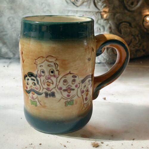 Pennsbury Pottery Barbershop Quartet Singers Sweet Adeline Beer Mug Vtg ... - $18.58