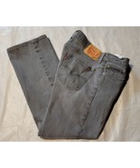 Levi&#39;s 514 Gray Jeans 33x28 tagged 34x30 - $12.86