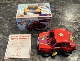 VTG Benz Bo Bo Car Saving Bank Wind-Up Coin Grabber Toy Mercedes Everlas... - $17.09