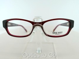 Nine West Nw 5092 (612) Burgundy 47-15-135 Petite Ladies Eyeglass Frame - £14.90 GBP