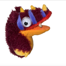 Manhattan Toy Monster Googly Eyes Colorful 9&quot; Plush Hand Puppet - £18.37 GBP