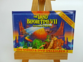 Land Before Time VII 7 Button Pin Promo Release Advertising Flair Badge ... - $4.75