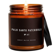 Candle Vanilla Musk Sandalwood Patchouli Scented Soy Candles for Home  - £31.88 GBP