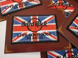 HARD ROCK CAFE PATCH PRAGUE "1" IRON ON SOUVENIR LIVE LOVE ROCK COLLECTIBLE #8 - £14.03 GBP