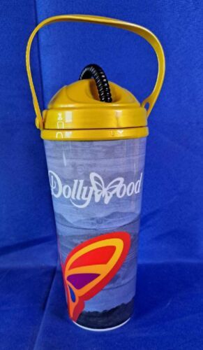 Primary image for DollyWood Souvenir Splash Country 24 Oz with 2 Butterflies Tumbler Cup Whirley
