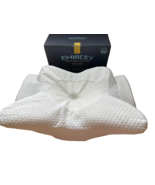 Emircey Contour Cervical Memory Foam Pillow Queen White NEW - €41,82 EUR