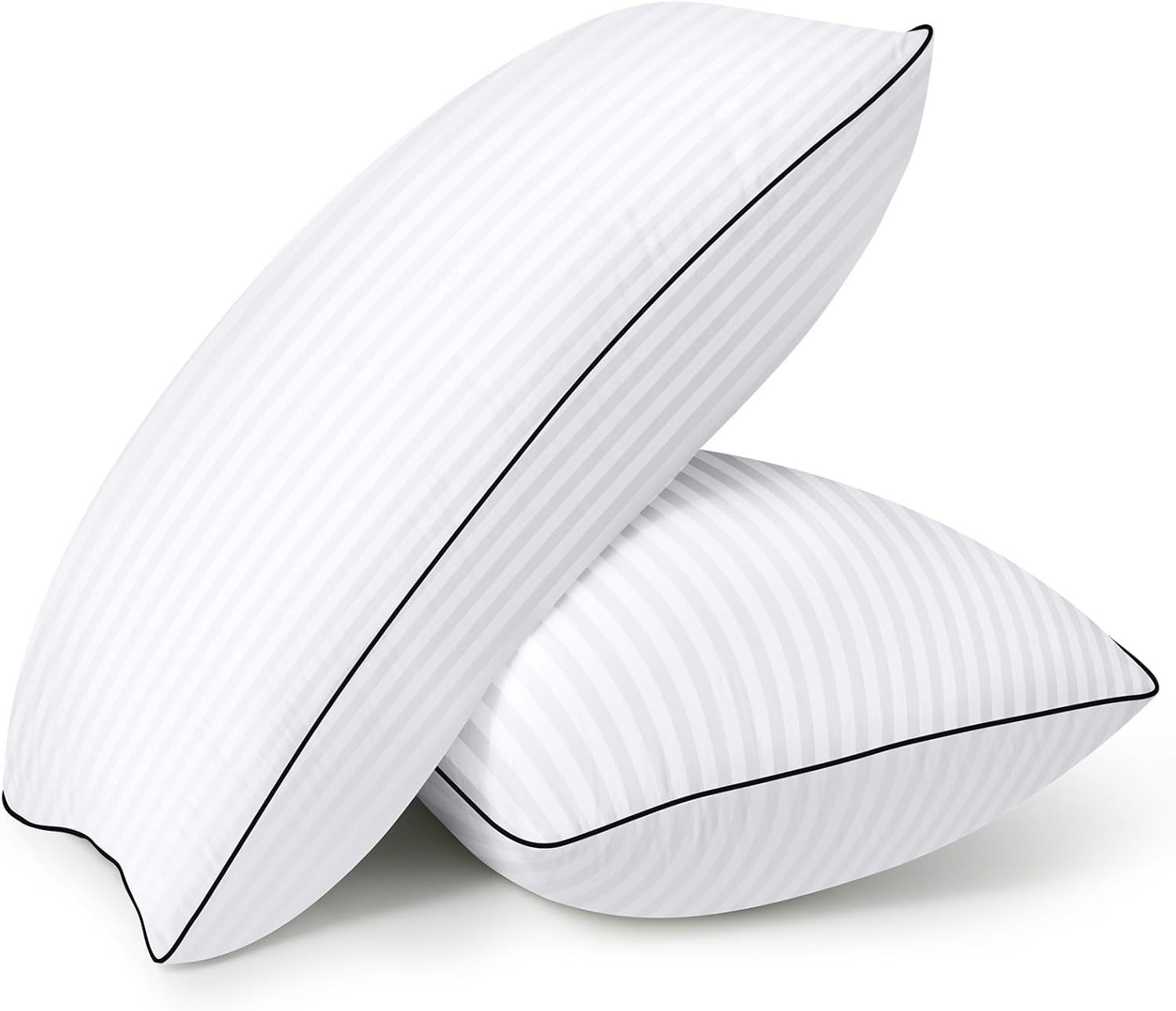 Hyleory Bed Pillows King Size Set Of 2, Soft And Supportive With Down - $38.99