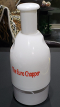 Euro Chopper-White-Chopper-Hand Held Manual Compression-Chops-Cabbage Eg... - $8.00