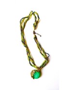 handmade women costume peacock necklace jewelry - £12.70 GBP