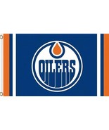 Edmonton Oilers Custom Flag 3X5Ft Polyester Digital Print Banner USA - $28.15 CAD