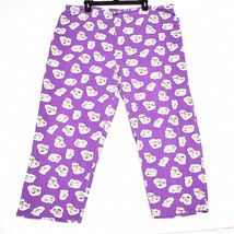 Disney Sleep Lounge Pant Winnie the Pooh Purple Size L/XL FLAWED - $261.18 MXN