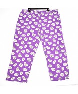 Disney Sleep Lounge Pant Winnie the Pooh Purple Size L/XL FLAWED - $18.81 CAD