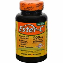 American Health Ester-C with Citrus Bioflavonoids Vegetarian Capsules - 24-Ho... - £22.06 GBP