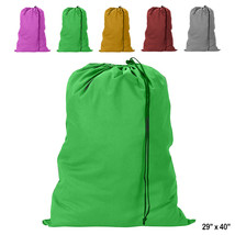 3 Heavy Duty Jumbo Sized Laundry Bag Nylon 28&quot;X36&quot; College Home Dorm Gym... - £19.97 GBP