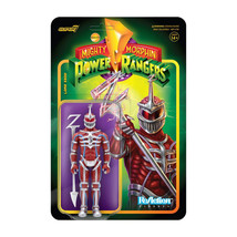 Power Rangers Lord Zedd ReAction 3.75&quot; Action Figure - £31.81 GBP