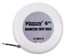6 Ft Wrap-A-Round/Diameter Tape Measures, 1/4 In Blade - £28.03 GBP