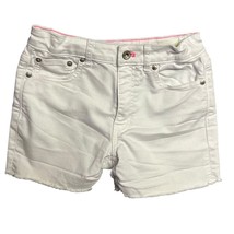 Vineyard Vines Shorts White Adjustable Waist Fringe Stretch Girls Size 12 - $17.09