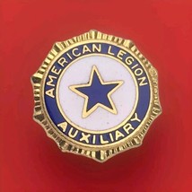 American Legion Auxiliary Pin Small Gold Tone - £10.45 GBP