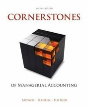 Cornerstones of Managerial Accounting - £7.08 GBP