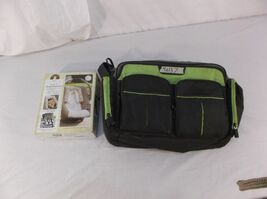 Eddie Bauer Places &amp; Spaces Duffle Diaper Bag With baby 2 in 1 headrest ... - $17.61