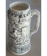 Beautifully Hand Painted Ceramic Stein - VGC - Signed - Dated 1976 - DET... - £27.60 GBP