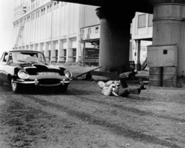 Brannigan 1975 Jaguar E Type moves by John Wayne in scene 11x14 photo - £11.93 GBP