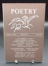 ROBERT FROST--POETRY Magazine November 1961 Cummings-Nemerov-May Sarton and more - £17.69 GBP