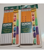 2 Pack Dixon Ticonderoga 25 Variety  (14428) Dixon pencils Real Wood NEW... - $20.79 CAD