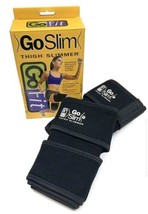 GoFit GoSlim Thigh Slimmer Sleeve - Neoprene Black New  - £13.22 GBP