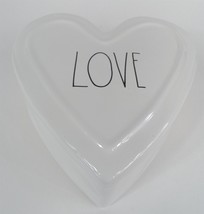 Rae Dunn Heart-Shaped Container w/ Lid - Jewelry Box - LOVE - £10.57 GBP