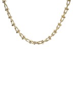 Stylish Chain Link Necklace Gold - £5.49 GBP+