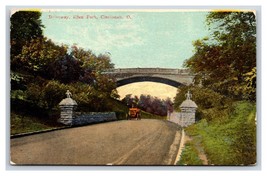 Bridge Over Driveway Eden Park Cincinnati Ohio OH UNP Unused DB Postcard V19 - $2.92