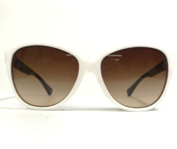 Coach Sunglasses HC8074 L065 Robyn 5149/13 White Tortoise Cat Eye Brown Lenses - £52.14 GBP