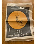 Miles City Star Montana Newspaper 1973 Hunting Guide Vintage 1970s Rare - $37.15