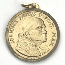 Pope Joannes Paulvs II Pont Max Catholic Pendant Charm Medal - $11.00