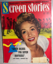 Screen Stories Magazine June 1954 Jane Powell Cover - £11.81 GBP