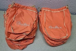Crown Royal Peach Light Orange Colored Bags - Lot Of 25 - $801.26 MXN