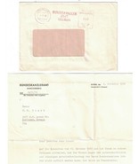 1960 GERMANY Cover w/ Letter - Bundeskanzler AMT, Bonn, Meter FL1 - $2.96