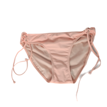 NWT Xhilaration Lace Up Side Bikini Swim Bottom Size XL Solid Orange Str... - $21.78