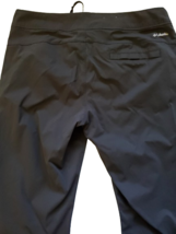 Columbia Women&#39;s Nylon Blend Hiking Pants Size 14 Short Black Stretch Pockets - £12.01 GBP