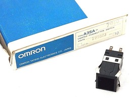 BOX OF 10 NEW OMRON A3SA-7010 LIGHTED PUSHBUTTON LAMP SWITCHES A3SA7010 - £76.88 GBP