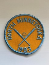 Vintage North Minnetonka Minnesota 1983 Baseball Team Collectible Fabric... - $4.89